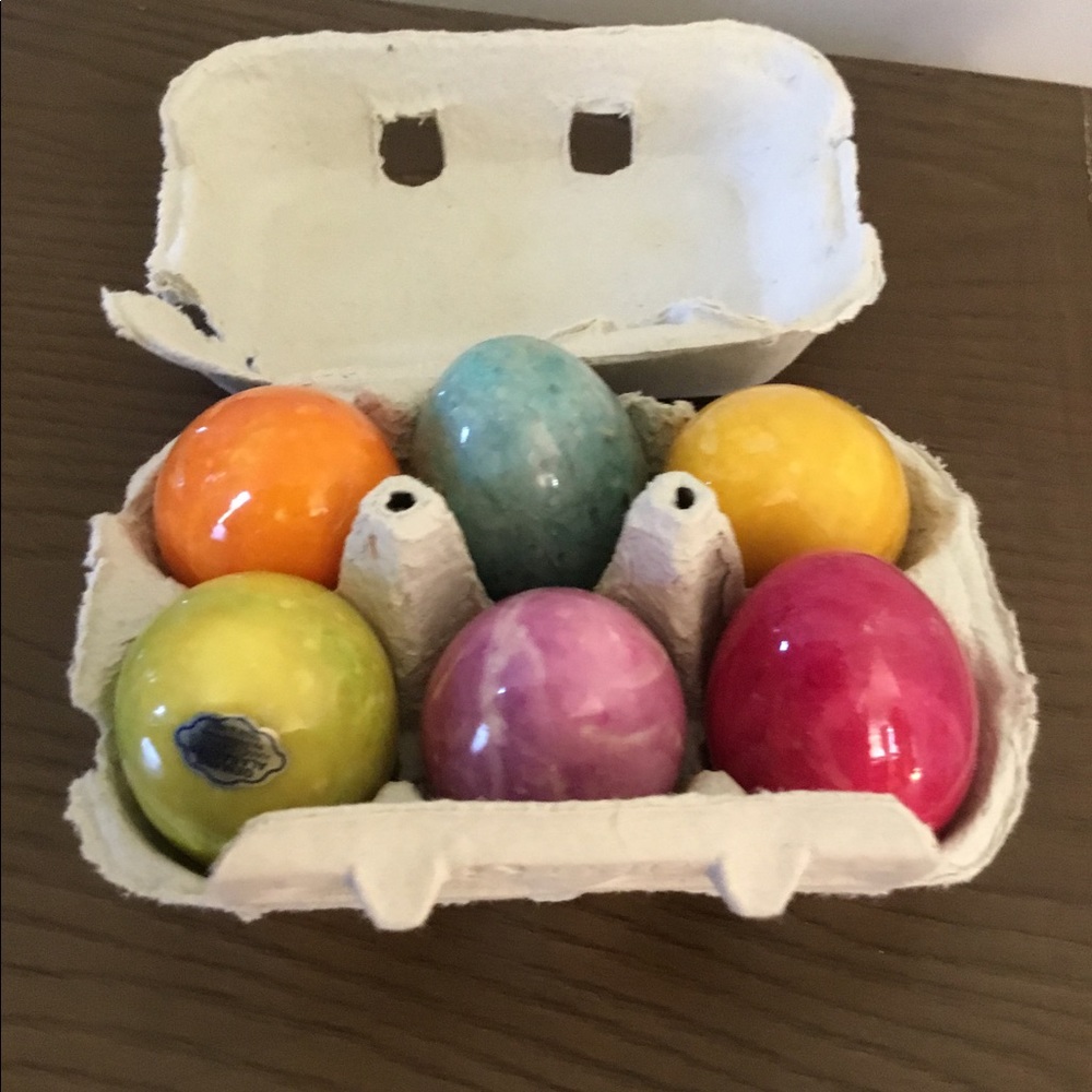 Alabaster Easter Eggs